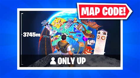 Only Up Map Code In Fortnite Creative 2 0 Youtube