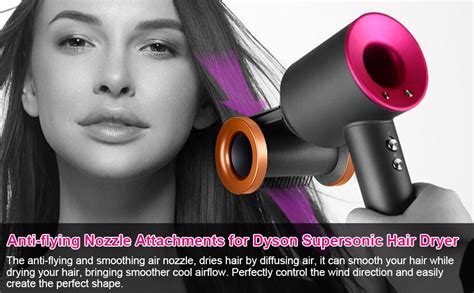 Anti Flying Nozzle Hair Dryer Attachments For Dyson Supersonic Hair