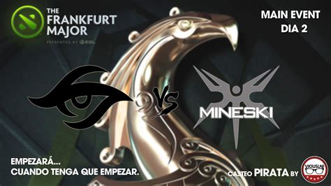 DOTA 2 TEAM SECRET Vs MINESKI 1 THE FRANKFURT MAJOR 2015