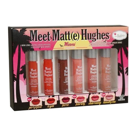 Order The Balm Meet Matt E Hughes Miami Collection Mini Long