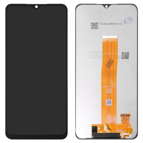 LCD Compatible With Samsung A022F Galaxy A02 Black Without Frame