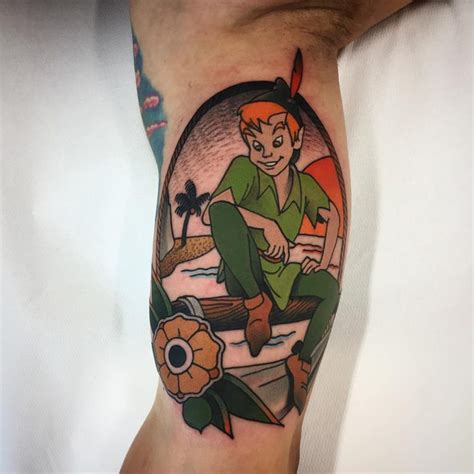 70 Best Peter Pan Tattoos Never Grow Up 2019