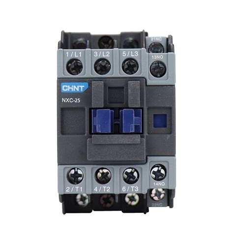 Contactor magnético Chint NXC 25 de 25A y 24V Guatemala