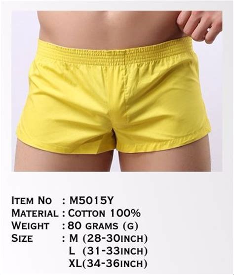 Jual Celana Dalam Pria Sempak Comfy Boxer Yellow M Y Di Lapak