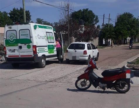 Una mujer sufrió traumatismo de cráneo tras fuerte choque La Voz de