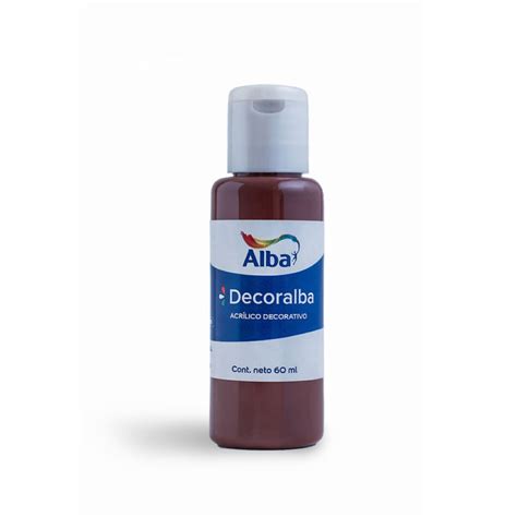 Acrilico ALBA Decoralba 60ml TIERRA SIENA TOSTADA 62572 Improstock