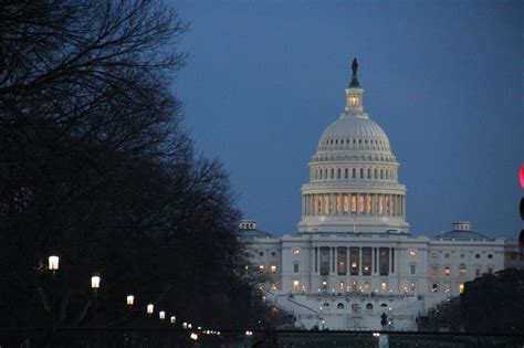 The Capitol building in Washington DC