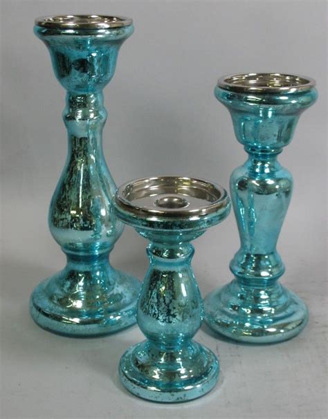 Mercury Glass Sampler Mercury Glass Candlesticks Mercury Glass Colored Mercury Glass