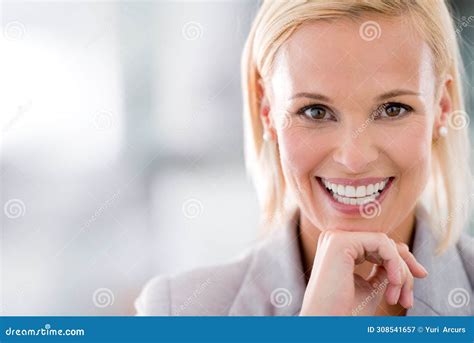 Smile Portrait And Business Woman In Office With Positive Good And