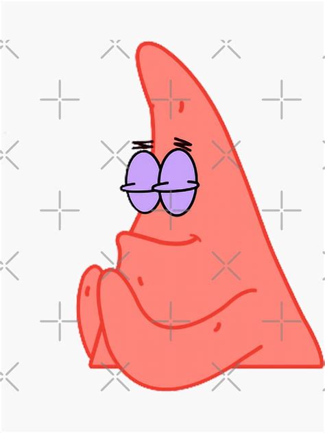 Patrick Star Praying Meme Sticker For Sale By Amemestore Redbubble