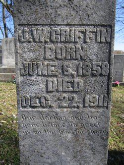 John William Griffin 1858 1911 Homenaje De Find A Grave