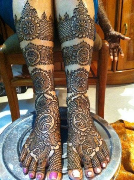 15 Best Leg Mehndi Designs With Pictures Styles At Life