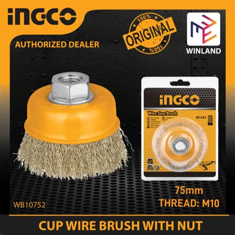 Ingco Wire Cup Brushes With Nut Mm M Power Tools Sri Lanka