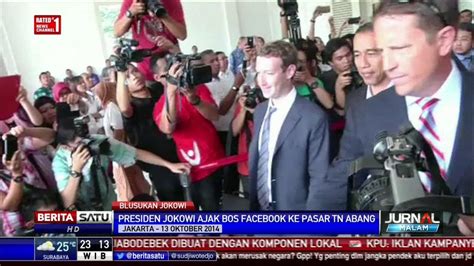 Tokoh Dunia Yang Pernah Diajak Jokowi Blusukan Ke Tanah Abang