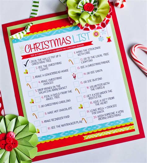 Listphoria The Ultimate Christmas To Do List