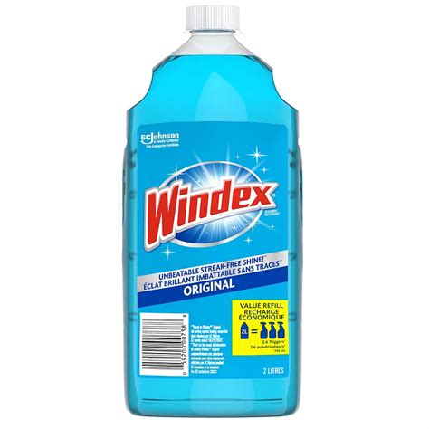 Windex Windex® 2 L Original Cleaner Refill The Home Depot Canada