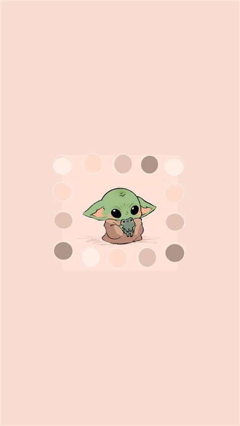 Yoda Cartoon Cute Baby Yoda Cartoon Hd Phone Wallpaper Pxfuel