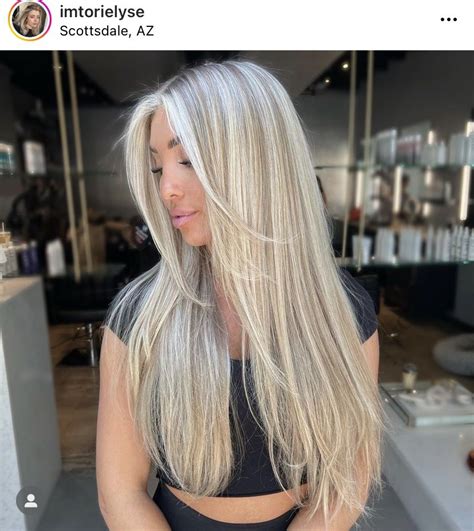 Cutest Bright Blonde Highlights For Sleek Straight Hair In Artofit