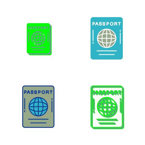 Passport Vector Icon 29798319 Vector Art At Vecteezy