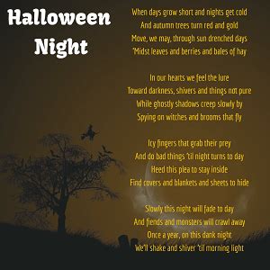 Halloween Poems, funny Halloween poems | GlendaleHalloween