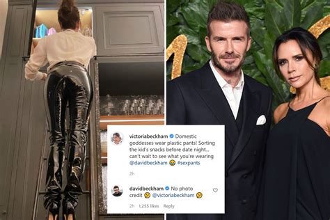 Victoria Beckham Shows Off Bottom In Sex Pants Ahead Of Date Night