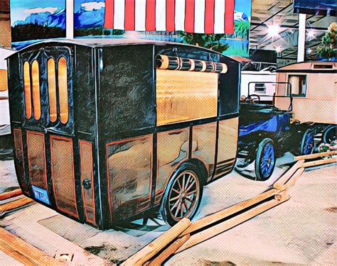 The 1913 Earl Travel Trailer The Oldest Trailer In The World Is Still