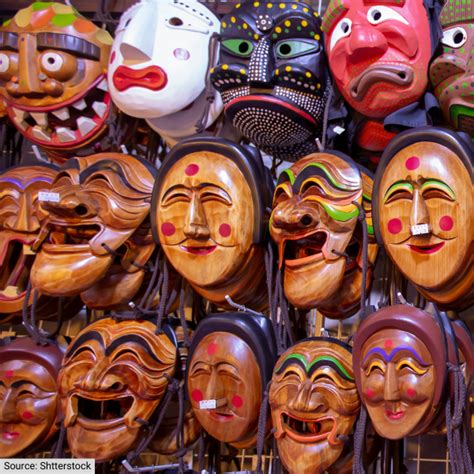 Talchum Korean Traditional Mask Dance Al Bawaba