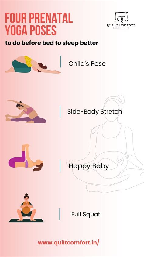 Best Easy Prenatal Yoga Poses For Better Sleep Four Yoga Exercises