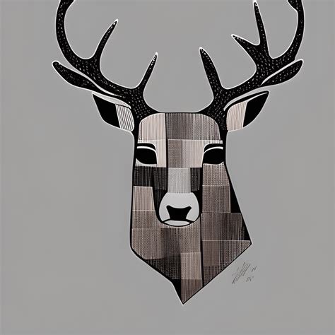 Deer Modern Art