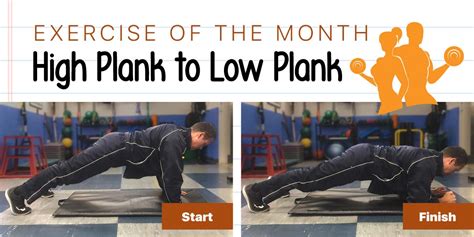 Exercise of the Month: High Plank to Low Plank - Town of Ajax