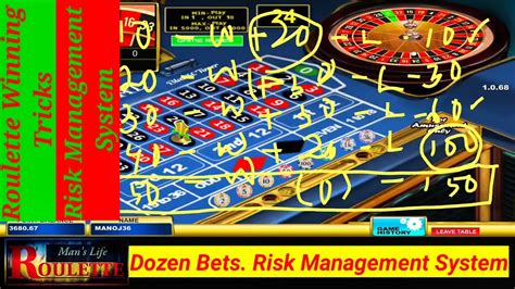 Roulette Winning Strategy Dozen And Line Bets Youtube