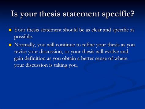 How To Write An Effective Thesis Statement Ppt Download