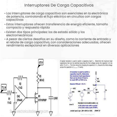 Interruptores De Carga Capacitivos How It Works Application Advantages