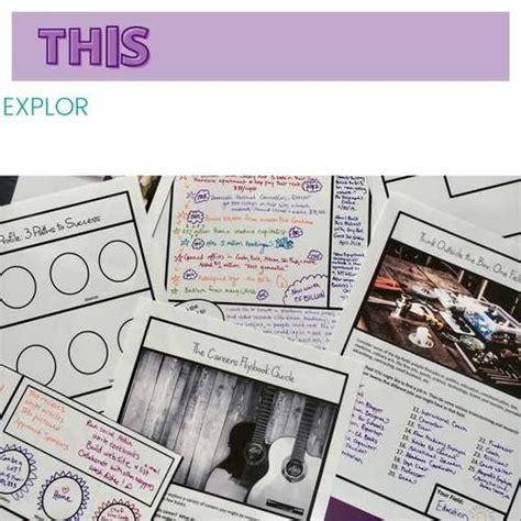 Career Exploration Creative Career Activities With Career Exploration
