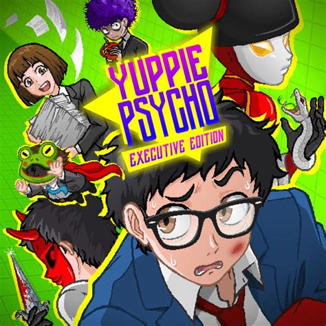 Yuppie Psycho Executive Edition 2023 PlayStation 4 Box Cover Art