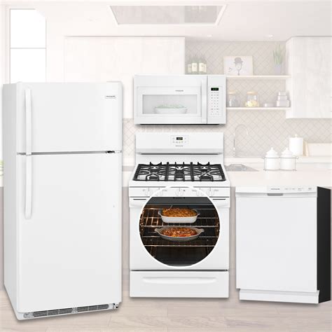 Frigidaire Kitchen Package - White | Appliance Service Central