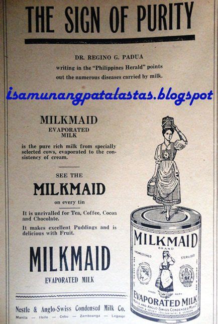 ISA MUNANG PATALASTAS 294 Brand Stories Nestlé MILKMAID Marca