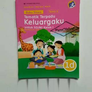 Jual Buku Siswa Tematik Terpadu SD Kelas 1 Jilid 1a 1b 1c 1d 1e 1f 1g