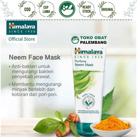 Jual Himalaya Purifying Neem Mask Ml Masker Wajah Himalaya Kulit