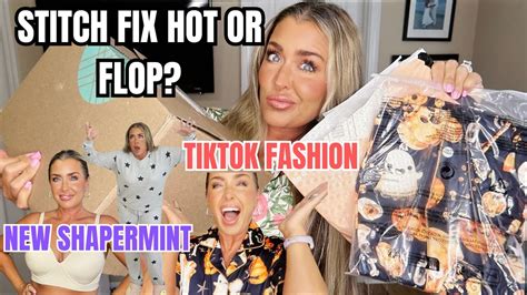 Stitch Fix Unboxing Try On New Shapermint And Tiktok Fashion Haul