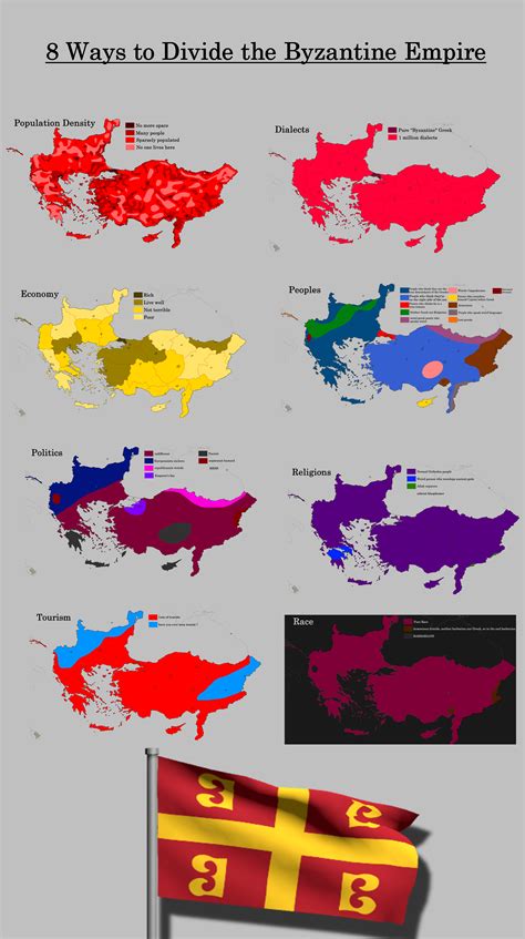 8 Ways To Divide The Byzantine Empire Rimaginarymaps