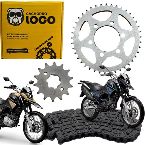 Kit Relação Tração Xtz 150 Crosser 2014 2015 2016 2017 2018 2019 2020