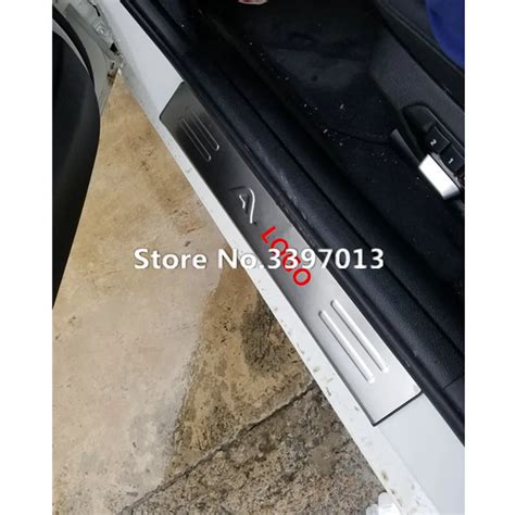 LB для 2011 2012 2013 Mitsubishi ASX накладки для порогов автомобиля из ...