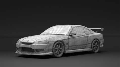 Nissan Silvia S15 Tokyo Drift 3D Model $80 - .unknown .3ds .fbx .max ...