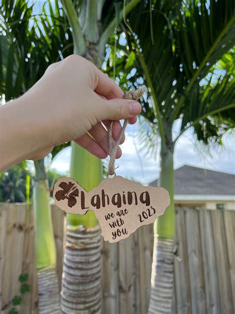 Lahaina Ornaments, Maui Strong, Support Lahaina, Lahaina Relief ...