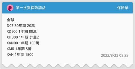 第一次買保險請益 保險業板 Dcard