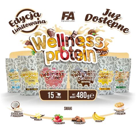 ვიტამინი - FA Nutrition - Wellness Protein