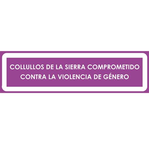 Señales Contra La Violencia De Género Myparque