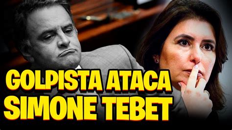 Ap S Destruir O Pr Prio Partido A Cio Neves Ataca Simone Tebet Por Se