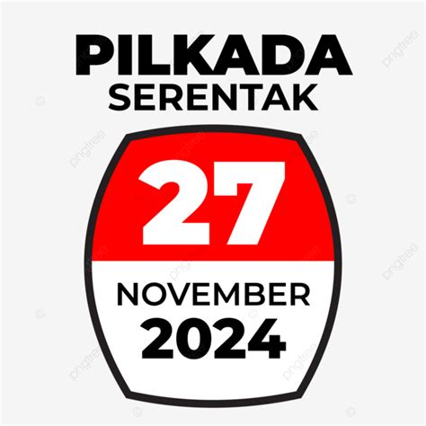 Gambar Logo Pemilu Pada November Vektor Logo Pilkada